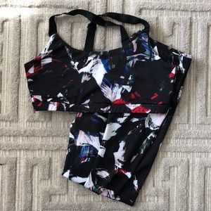 colorful workout suit